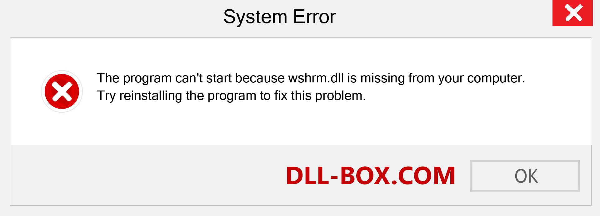  wshrm.dll file is missing?. Download for Windows 7, 8, 10 - Fix  wshrm dll Missing Error on Windows, photos, images